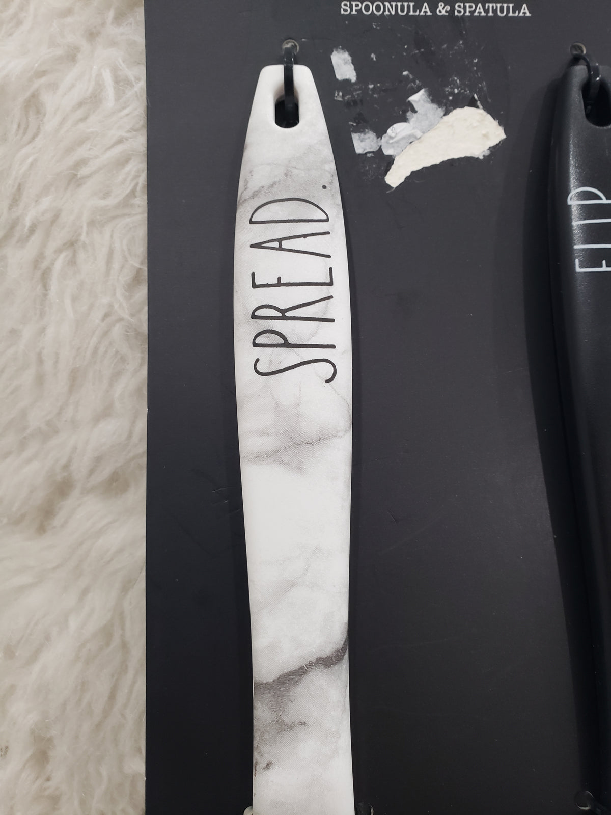 Rae Dunn &quot;Spread &amp; Flip&quot; Spoonula and Spatula Set