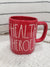 Rae Dunn "Health Heroes" Red Mug Collection