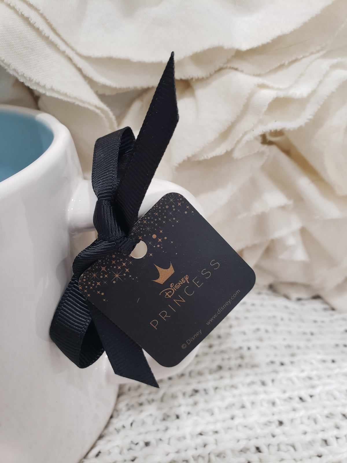 Rae Dunn &quot;A Dream Come True&quot; Double Sided Mug Disney Princess Collection