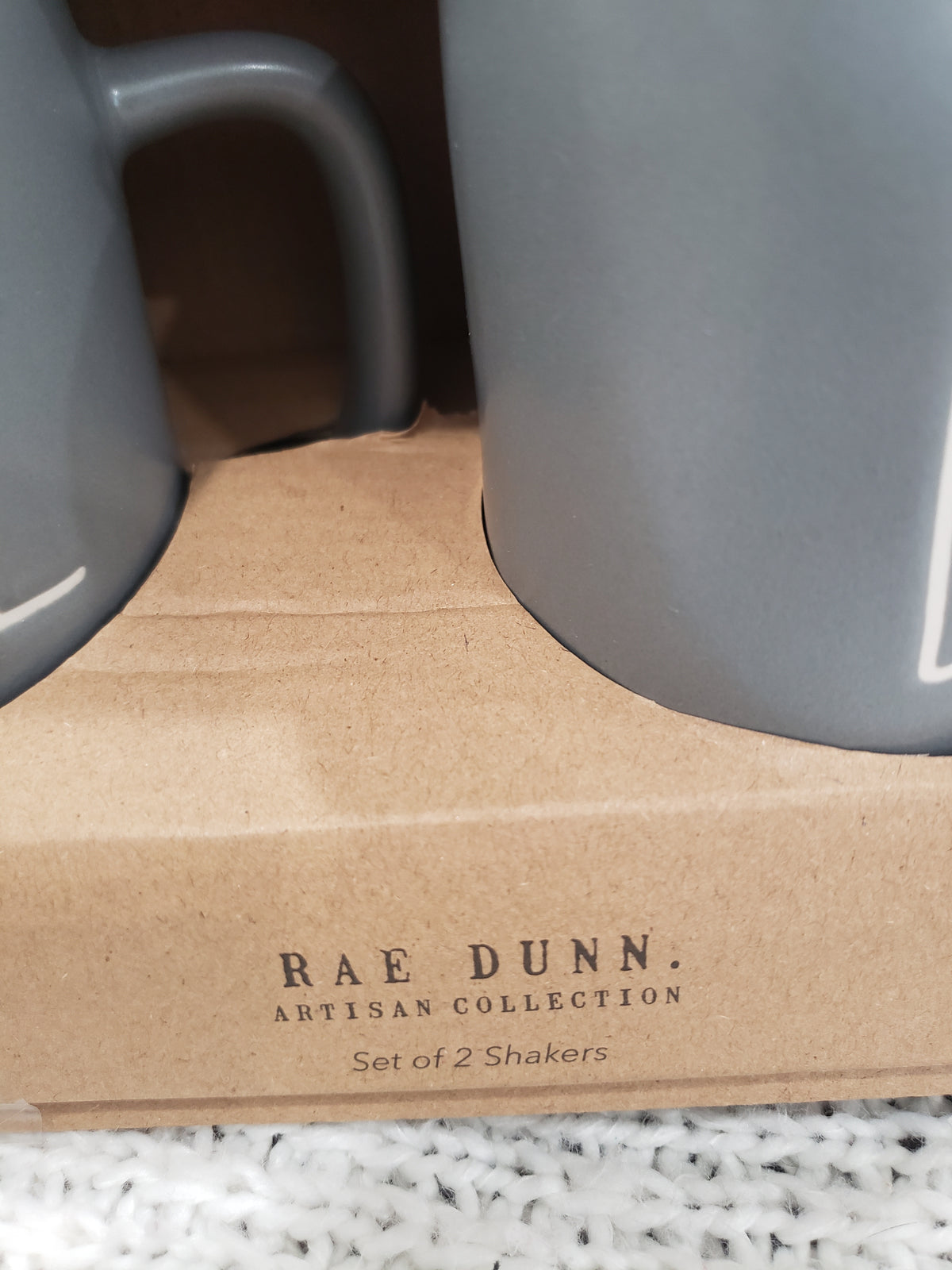 Rae Dunn &quot;Grill &amp; Barbeque&quot; Gray Spice Shakers Set