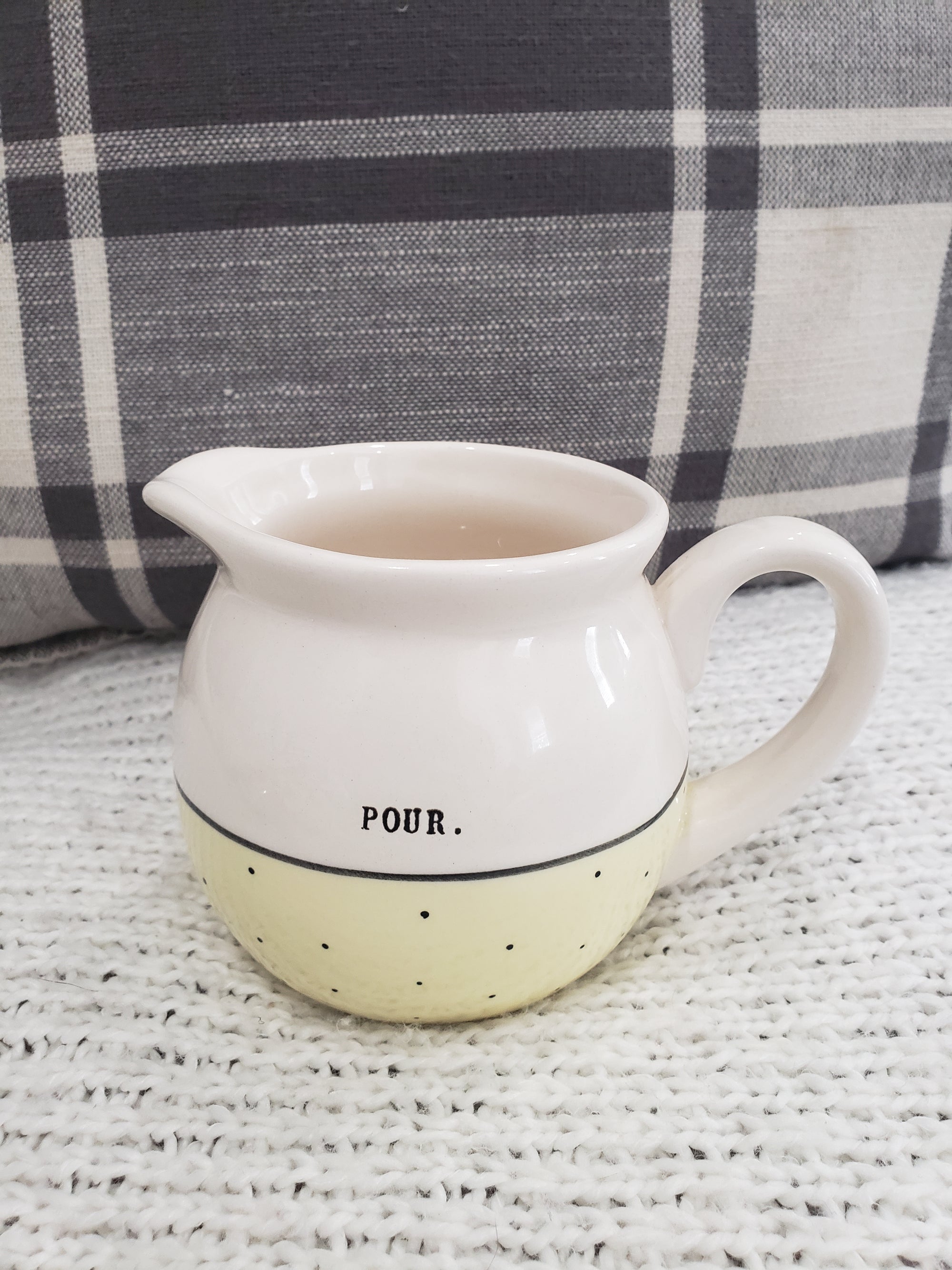 Rae Dunn "Pour" Pitcher  Farm House Collection