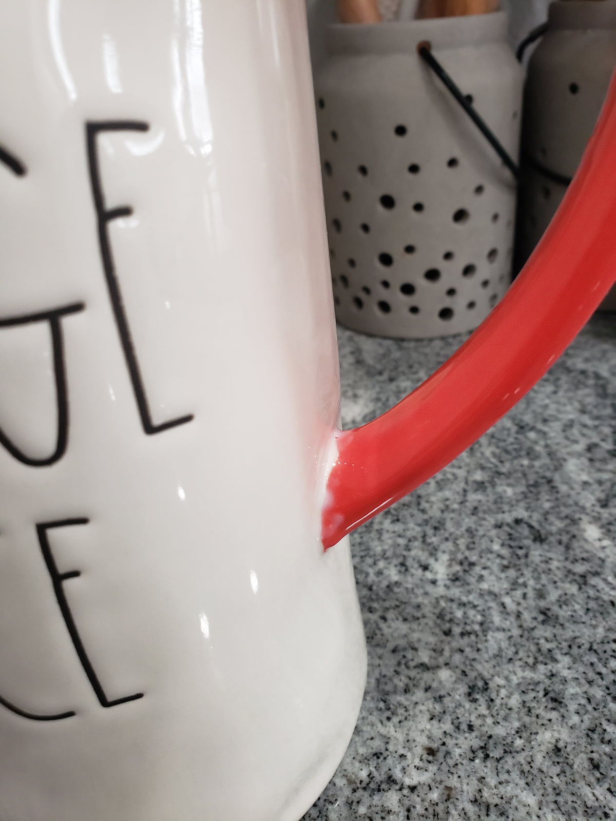 Rae Dunn &quot;Orange Juice&quot; Pitcher Farm House Collection