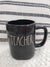 Rae Dunn "Teacher" Black Mug Collection