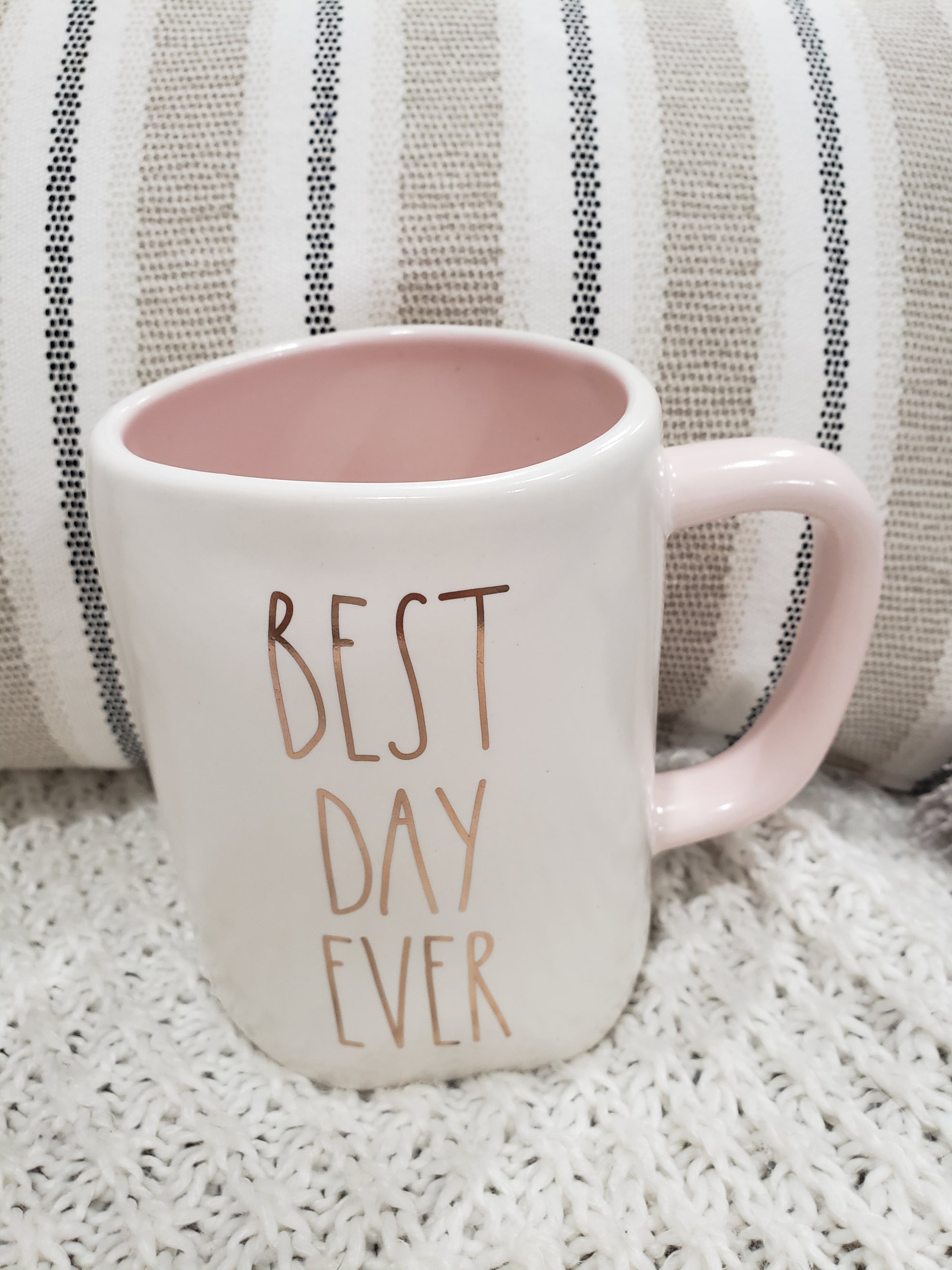 Rae Dunn "The Best Day Ever" Mug Collection