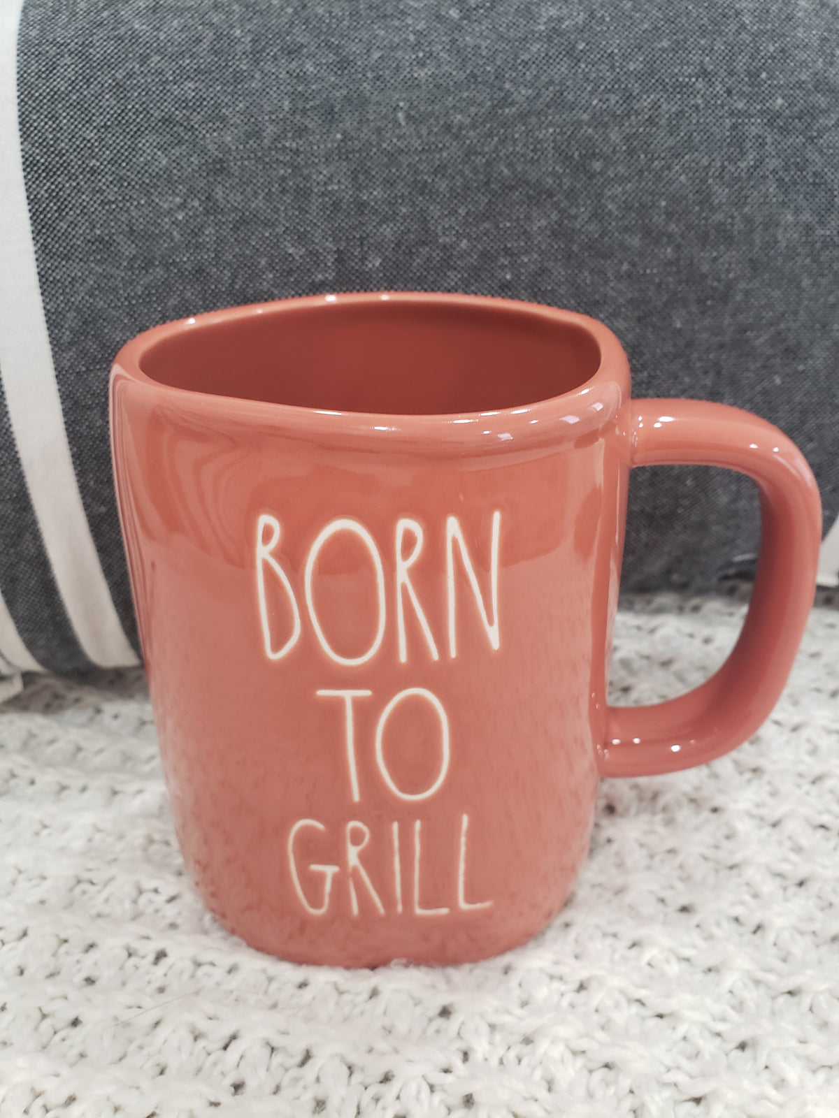 Rae Dunn &quot; Born To Grill&quot; Mug BBQ Collection