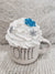 Rae Dunn "Coffee " White Mug and Pip Posh Designs Faux Sweet Décor Snowflake Whipped Topper Collection