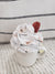 Pip Posh Design Faux Sweet Décor White Mini Mug & Walnut Whipped Topper Collection