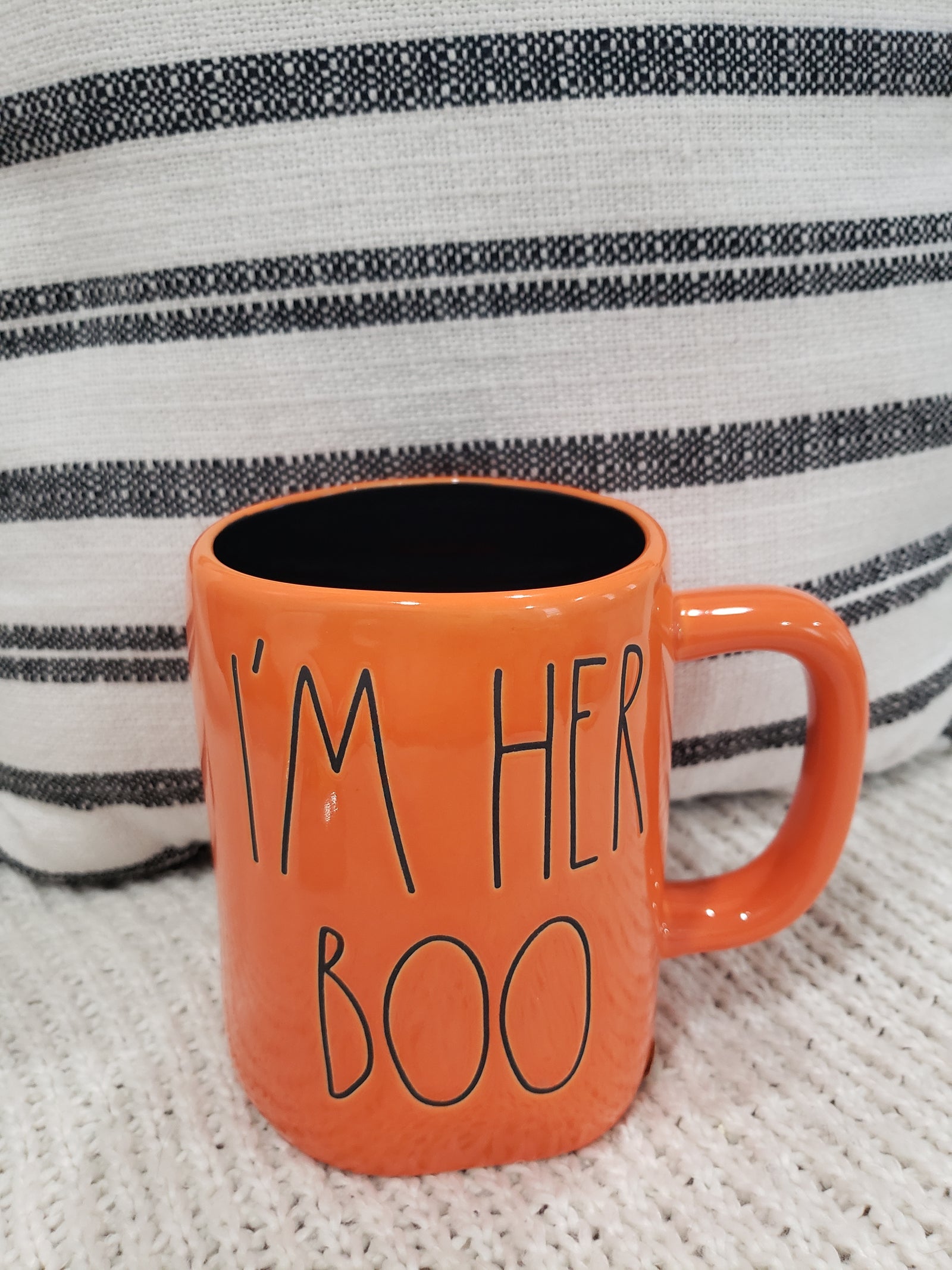 Rae Dunn "I'm Her Boo" Orange Mug Collection