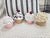 Pip Posh Design Faux Sweet Décor Whipped Assorted Cupcakes Set of 4