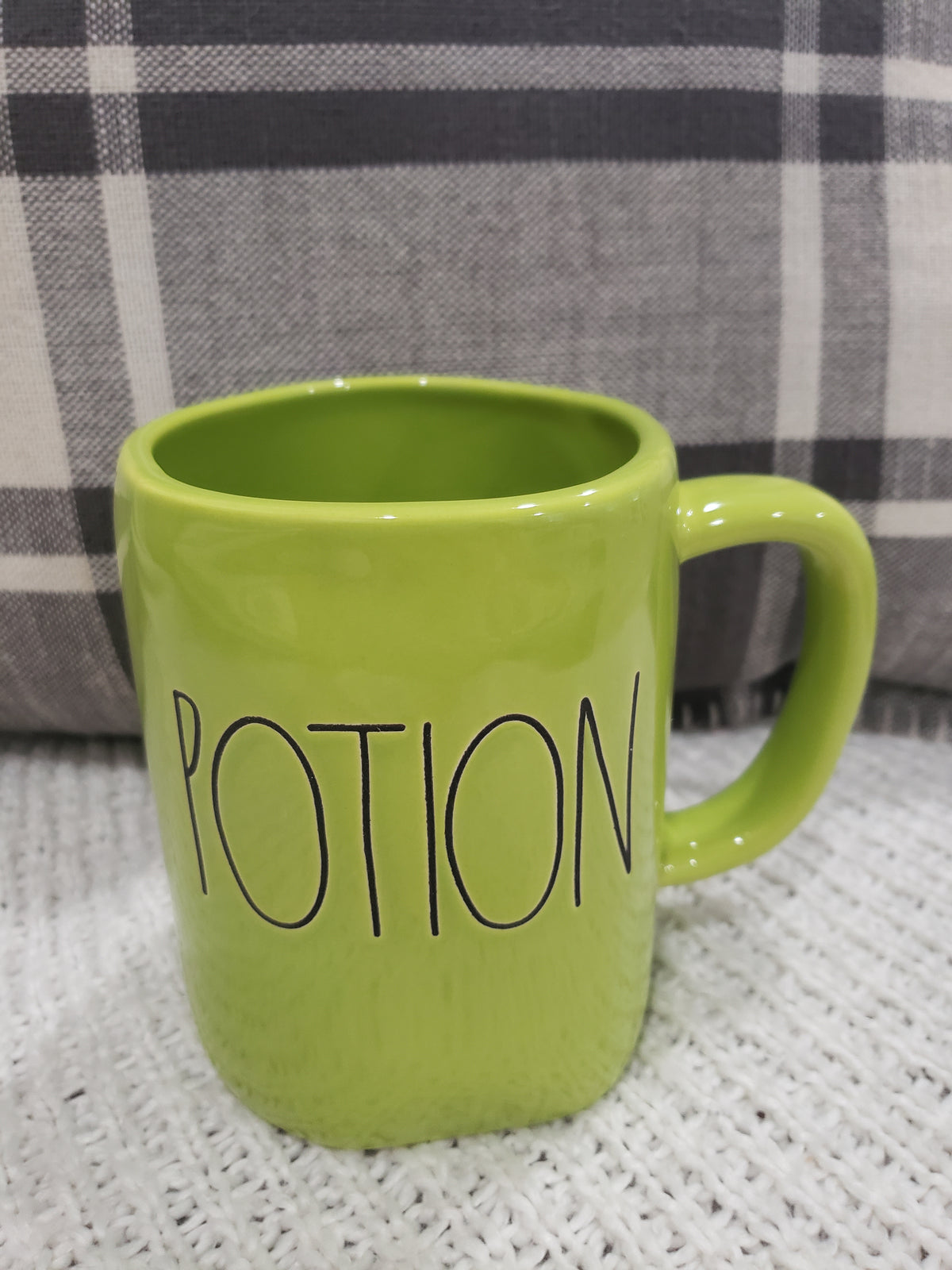 Rae Dunn &quot;Potion&quot; Green Mug Collection