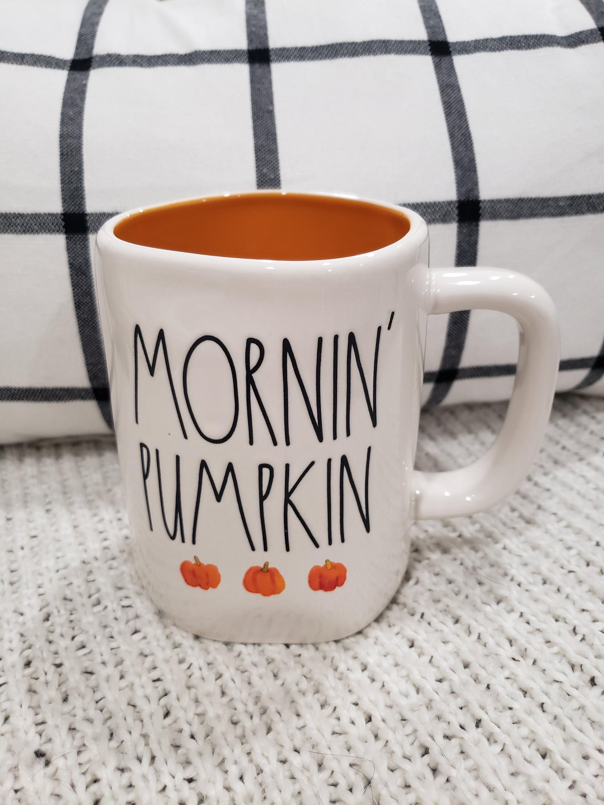 Rae Dunn "Mornin' Pumpkin" Mug Collection