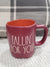 Rae Dunn "Fallin' For You" Maroon Mug Collection