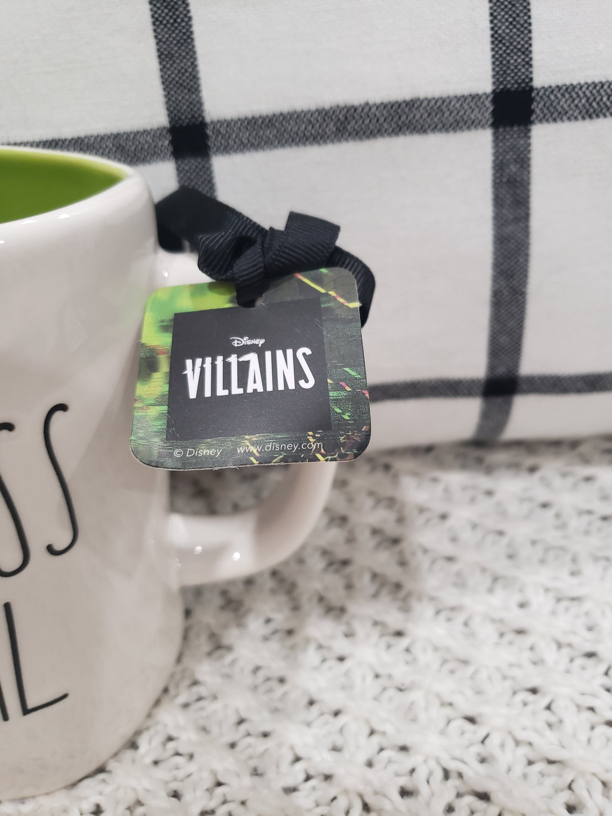 Rae Dunn &quot;Mistress Of Evil&quot; Double Sided Mug Disney&#39;s Princess Villains Collection