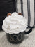 Rae Dunn "Boo" Black Double Sided Mug & Pip Posh Design Faux Sweet Décor White Cookie Whipped Topper