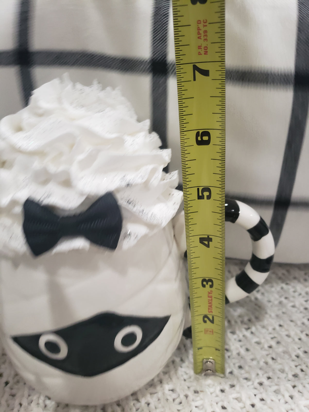Pip Posh Design Faux Sweet Décor Mummy Mug &amp; White Whipped Topper