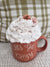 Pip Posh Design Faux Sweet Décor  "Let's Get Cozy" Mug & White Whipped Topper