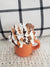 Pip Posh Design Faux Sweet Décor Orange Mini Mug & S'mores Whipped Topper