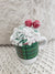 Pip Posh Design Faux Sweet Décor Holiday Mini Mug & White Whipped Berries Topper Collection