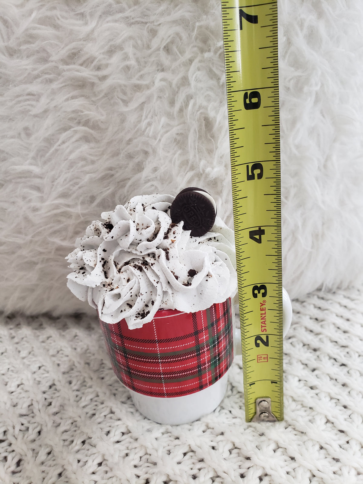 Pip Posh Design Faux Sweet Décor Holiday Mini Mug &amp; Oreo Cookie Whipped Topper Collection