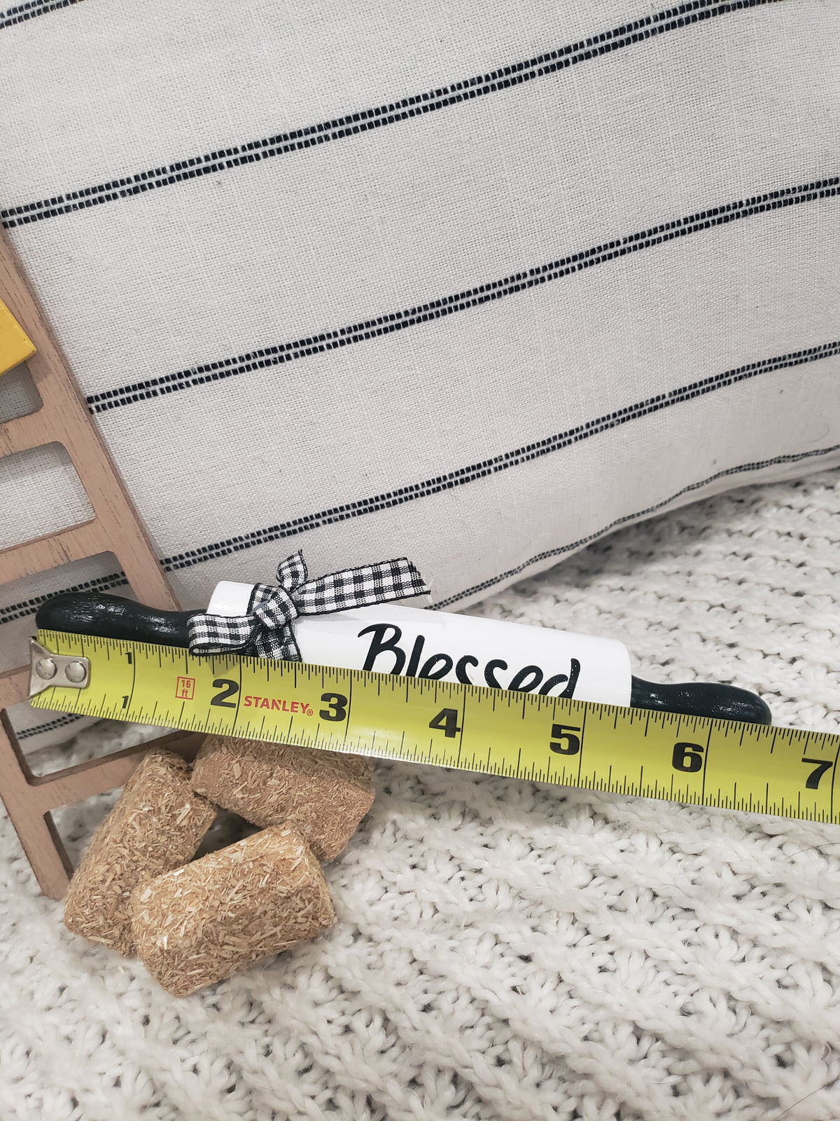 Pip Posh Design Faux Sweet Décor Sunflower Fields &amp; Blessed Mini Tier Bundle