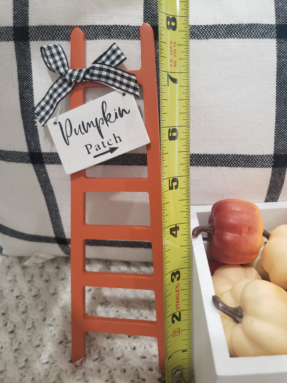 Pip Posh Design Faux Sweet Décor Pumpkin Patch &amp; U Pick Pumpkins Tier Décor Mini Bundle