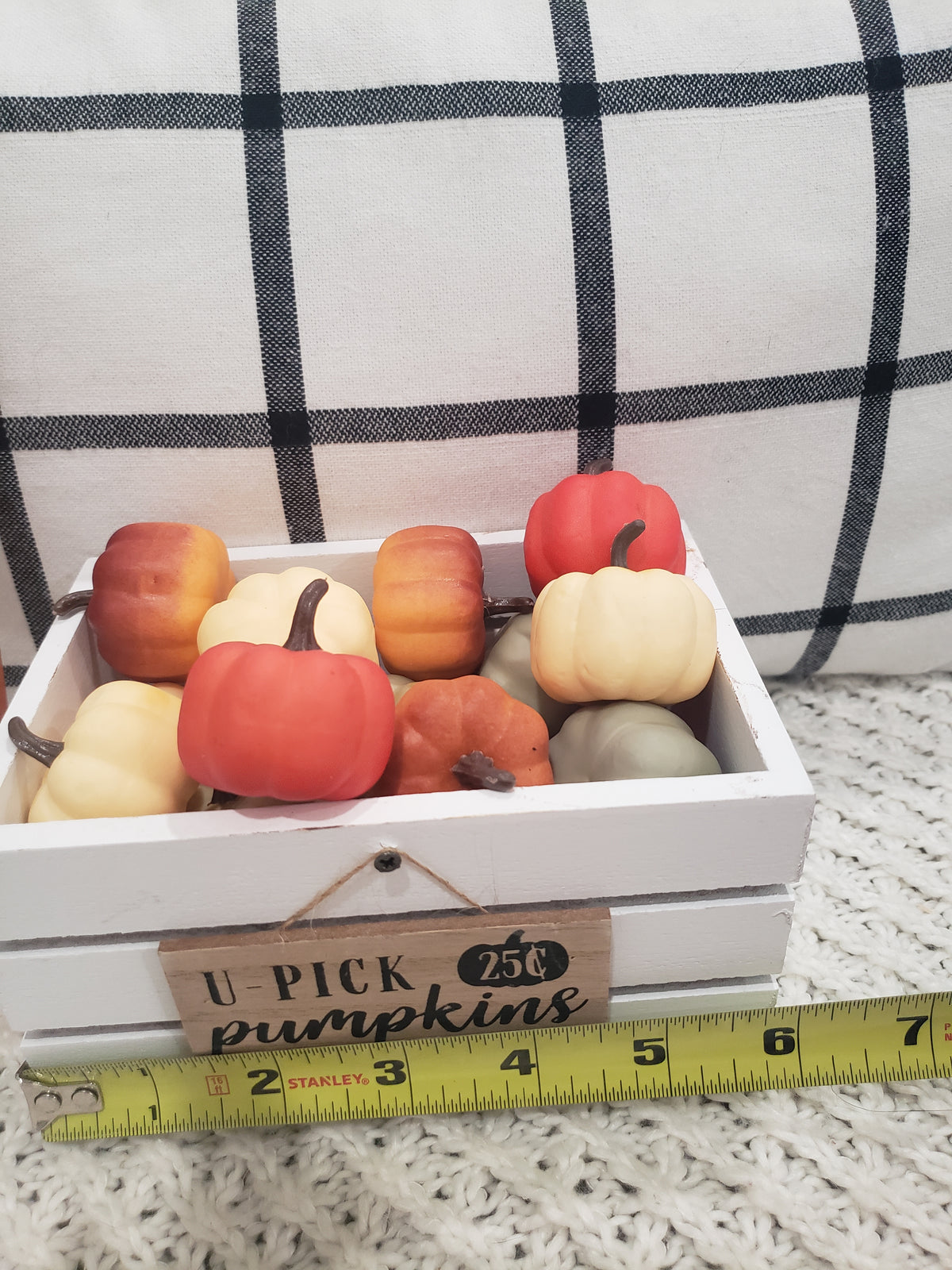 Pip Posh Design Faux Sweet Décor Pumpkin Patch &amp; U Pick Pumpkins Tier Décor Mini Bundle