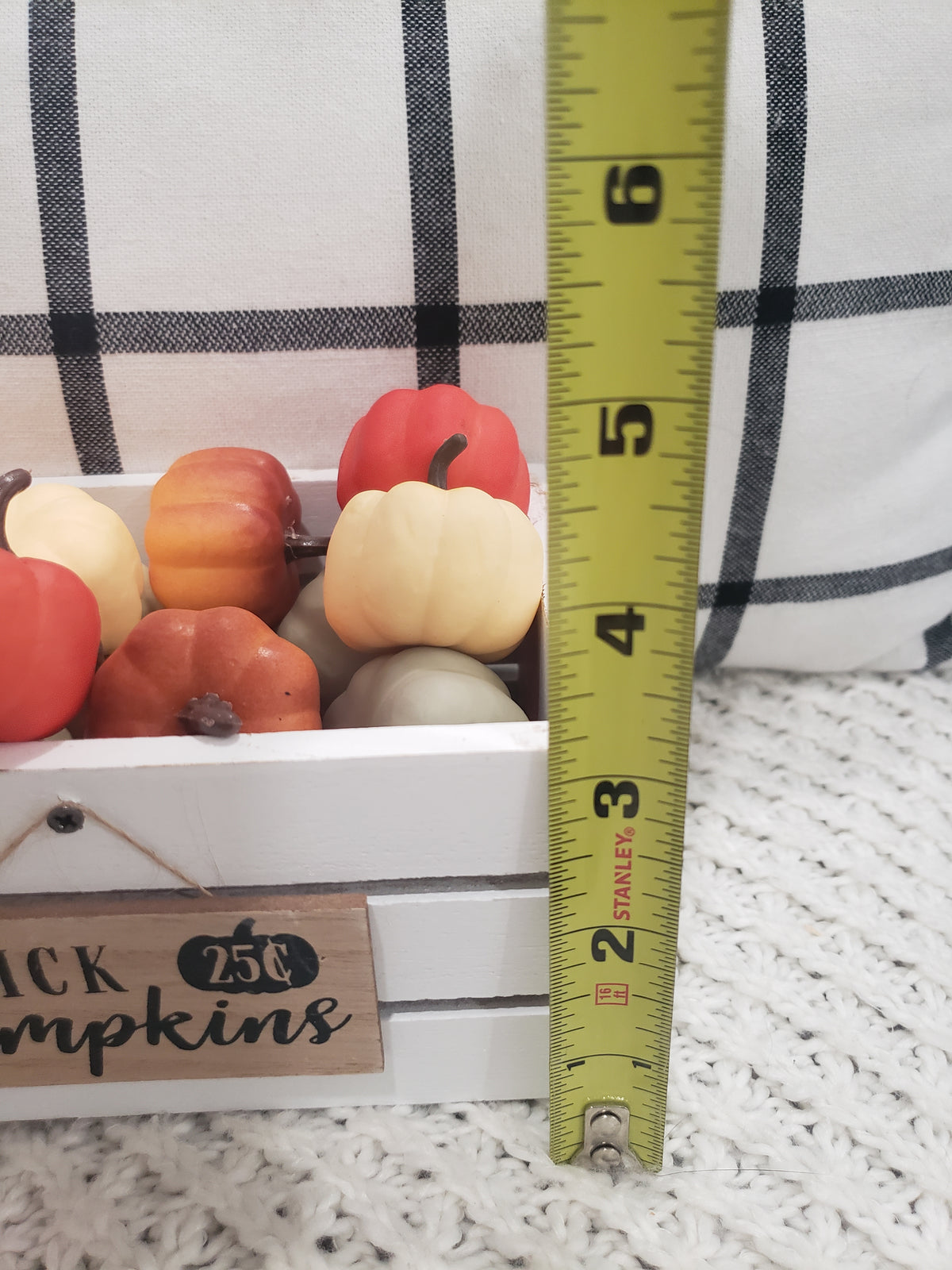 Pip Posh Design Faux Sweet Décor Pumpkin Patch &amp; U Pick Pumpkins Tier Décor Mini Bundle