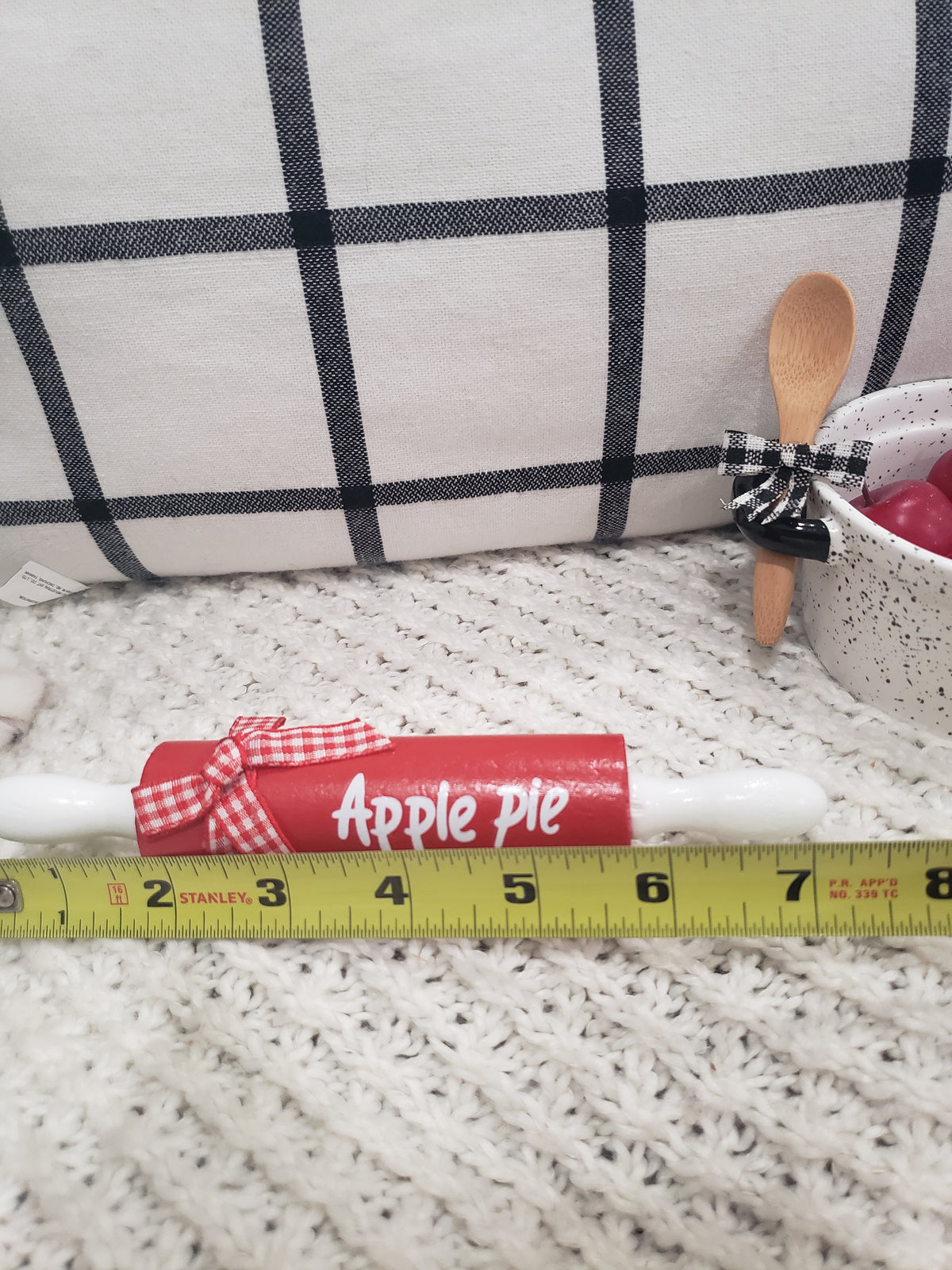 Pip Posh Design Faux Sweet Décor Apple Pie Mini Tier Décor Bundle
