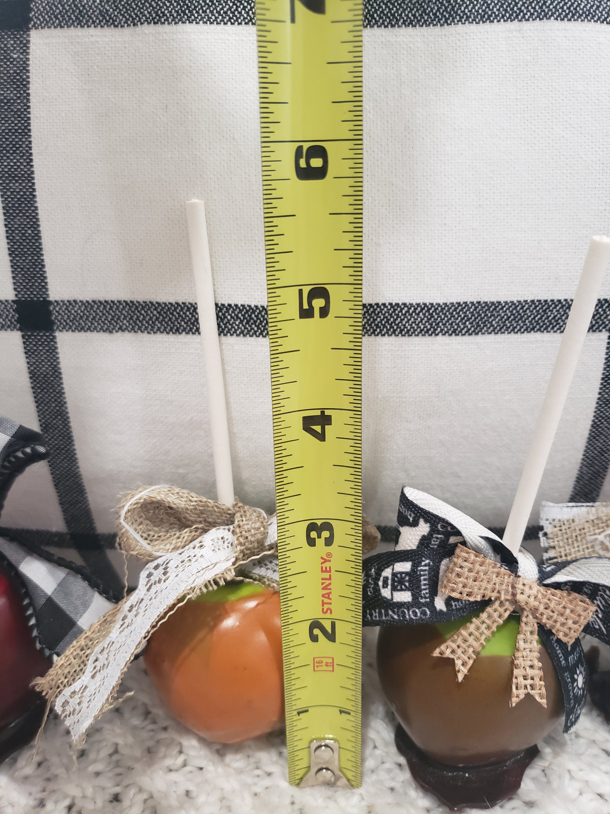 Pip Posh Design Faux Sweet Décor Candy Apples Bundle Set Of 4