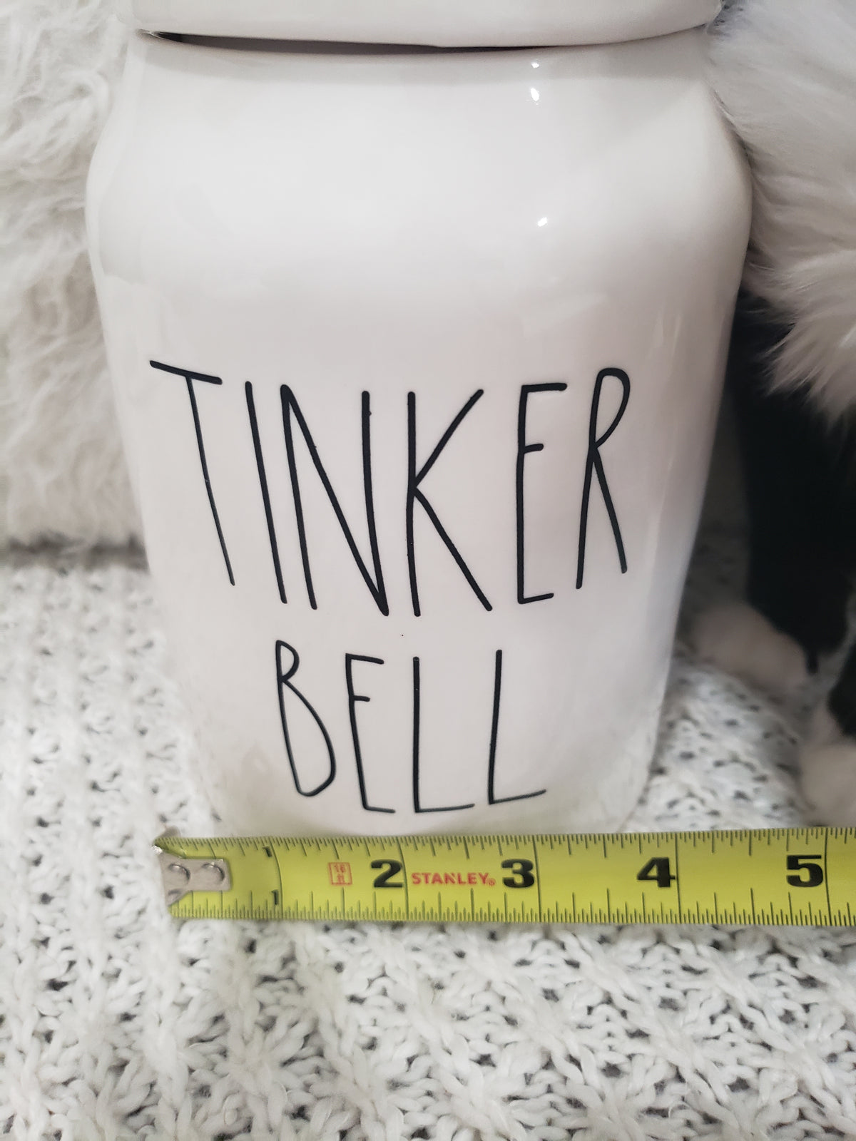 Rae Dunn &quot;Tinker Bell&quot; Disney&#39;s Princess White Canister Collection