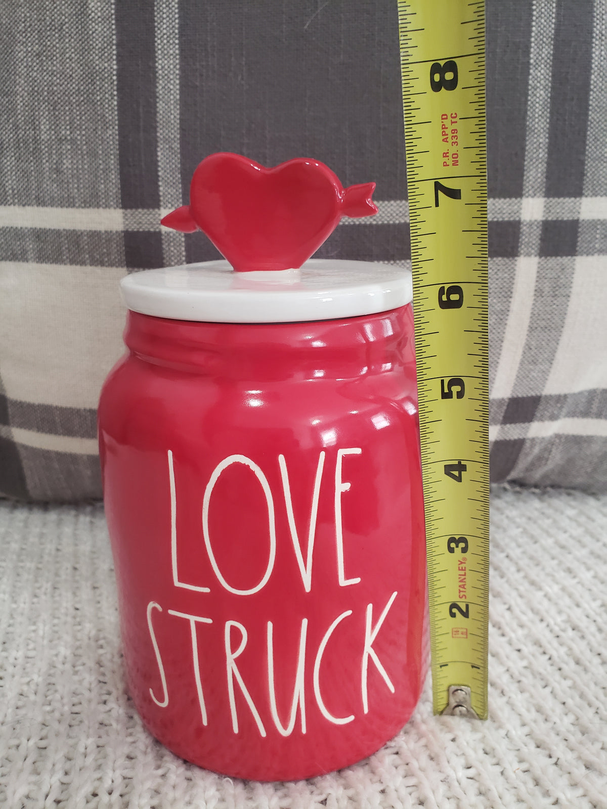 Rae Dunn &quot;Love Struck&quot; Red Canister Collection