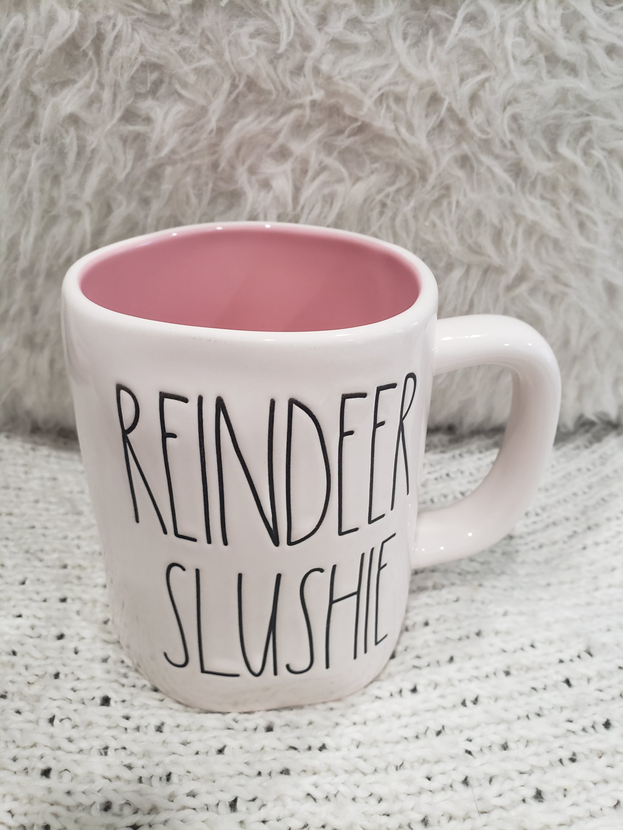 Rae Dunn "Reindeer Slushies" Holiday Mug Collection