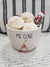 Rae Dunn "Mr. Claus" Bowl & Pip Posh Design Faux Sweet Décor Peppermint Vanilla Ice Cream Dessert Holiday Collection