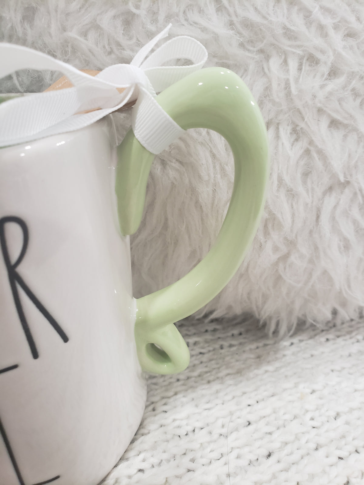 Rae Dunn &quot;Tinker Bell&quot; Tinker Bell Double Sided Mug Disney&#39;s Peter Pan Collection