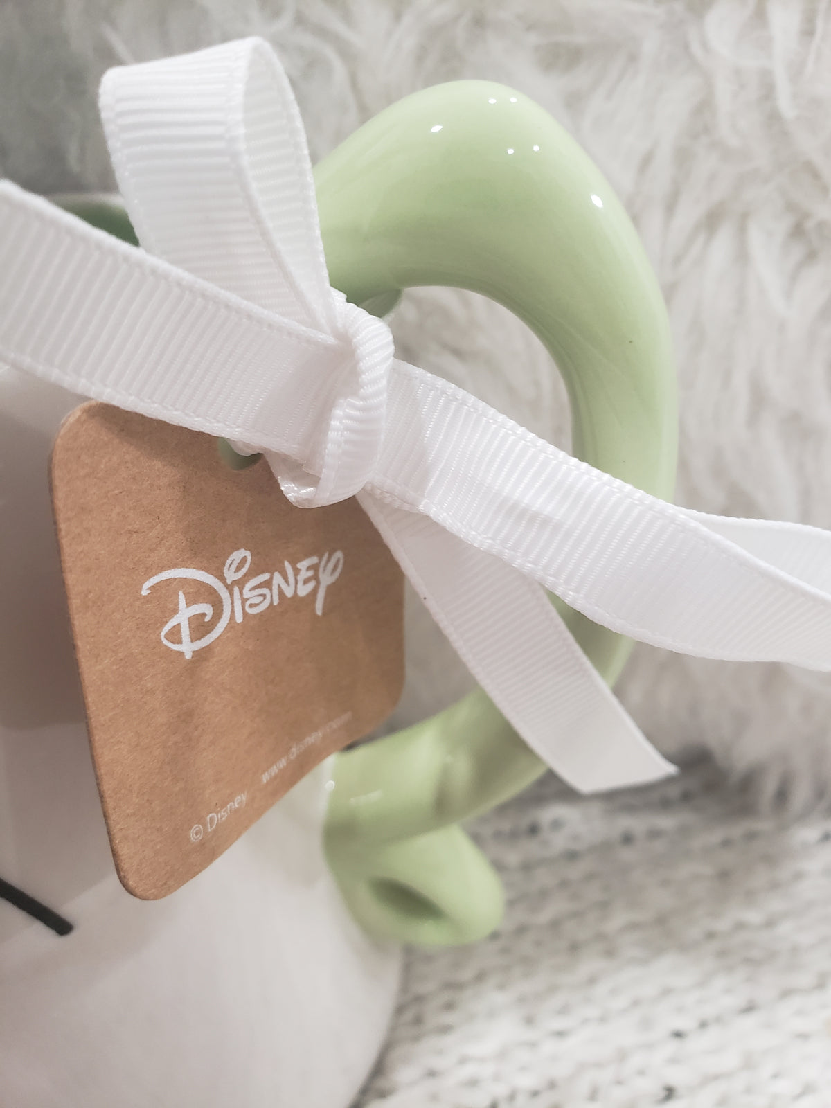 Rae Dunn &quot;Tinker Bell&quot; Tinker Bell Double Sided Mug Disney&#39;s Peter Pan Collection