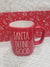 Rae Dunn "Santa, Define Good" Red Mug Holiday Collection