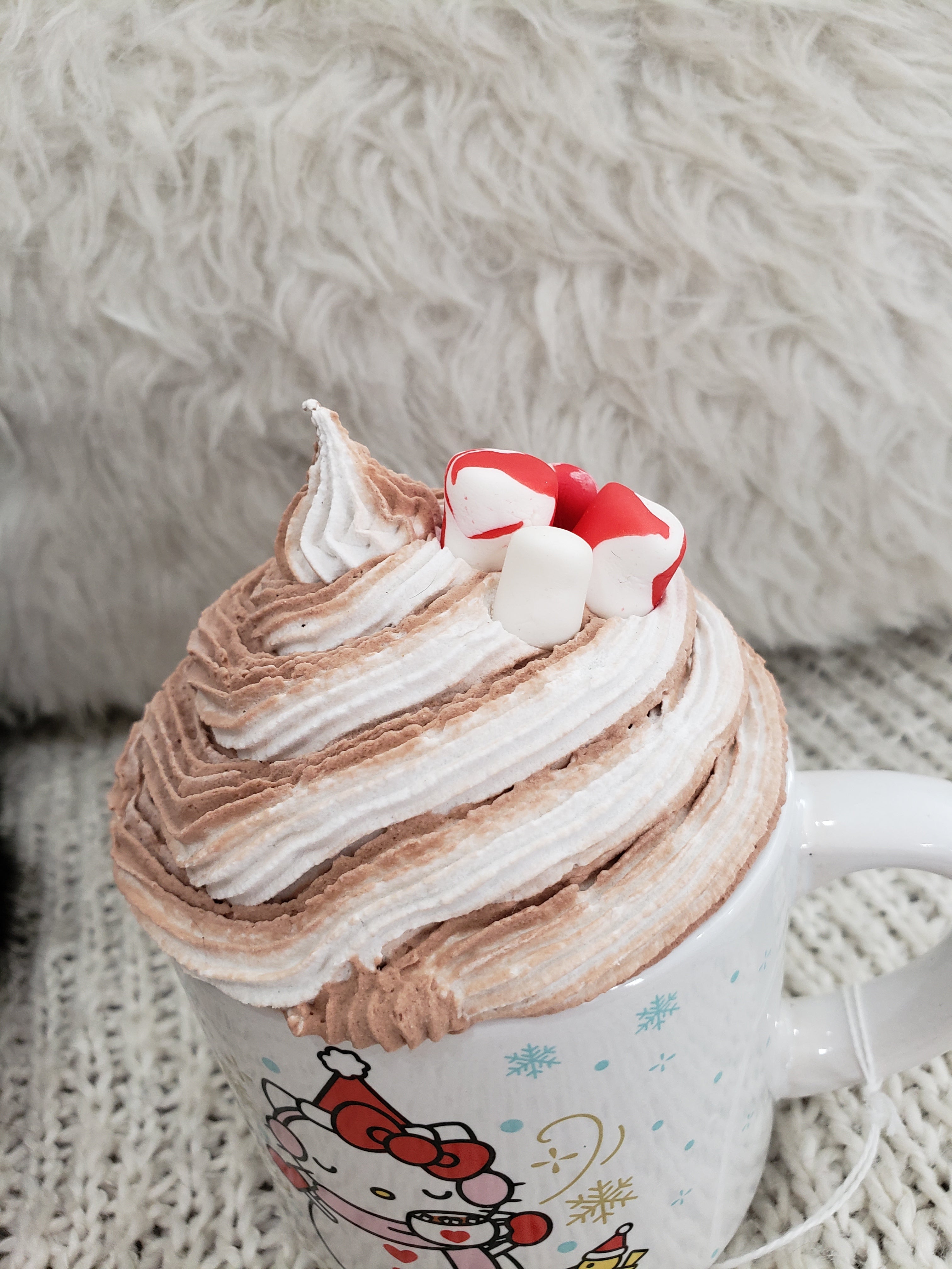 Pip Posh Design Faux Sweet Décor Hello Kitty Snowman Mug & Chocolate -  PipPosh