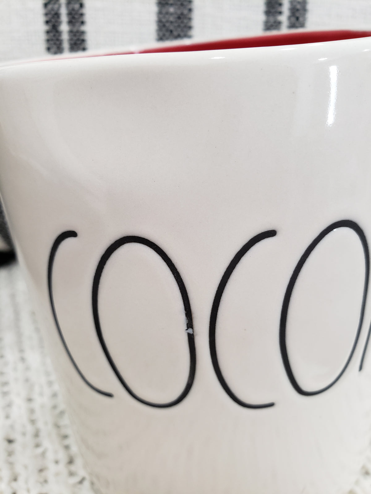 Rae Dunn &quot;Cocoa&quot; Mug Holiday Collection