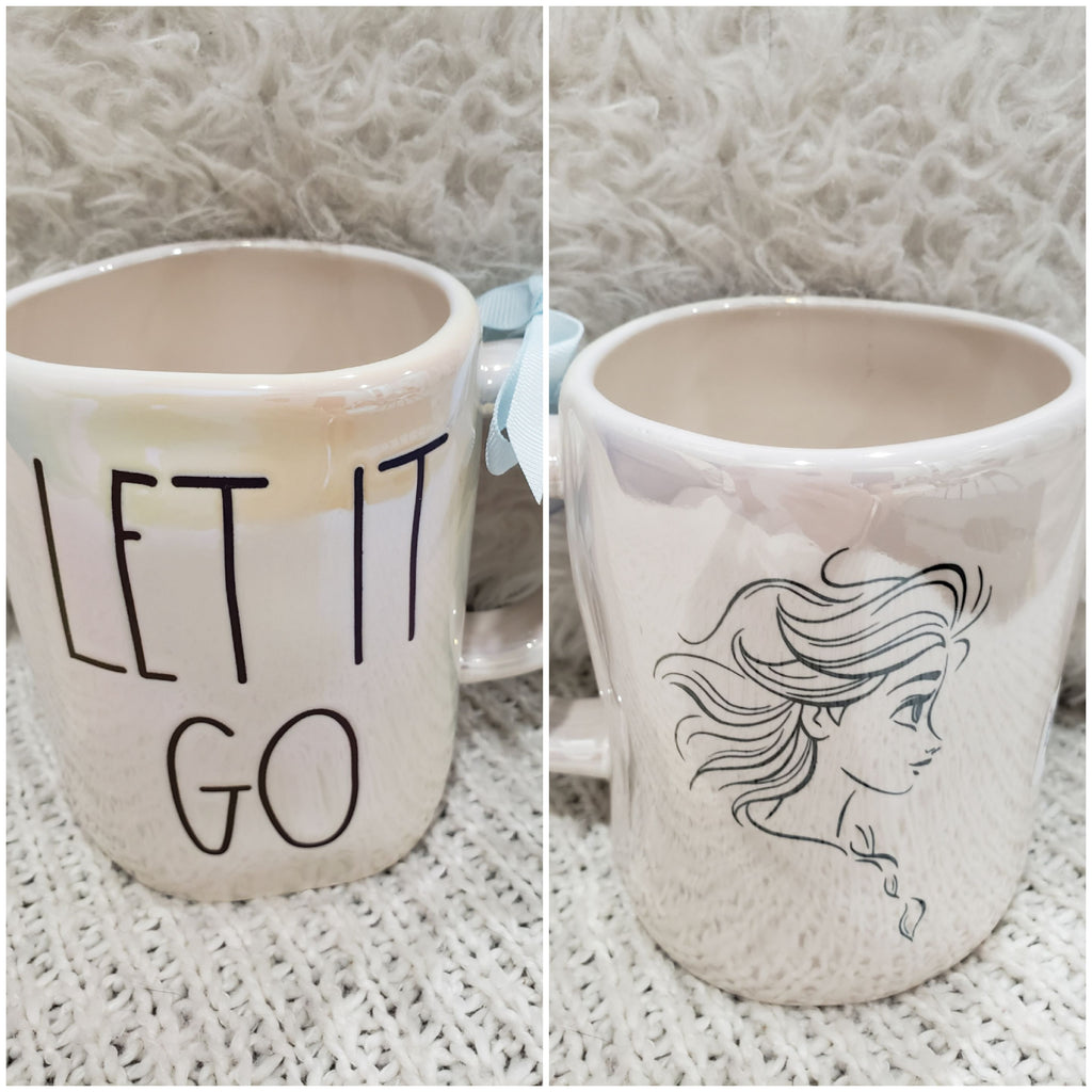 Rae Dunn Ice Queen Double Sided Elsa Mug Disney's Princess Frozen Co -  PipPosh