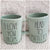 Rae Dunn " I Love You From, Head To Mistletoe" Double Sided Mug Holiday Collection