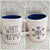 Rae Dunn "White Christmas" Snowflake Double Sided Mug Holiday Collection