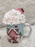 Pip Posh Design Faux Sweet Décor Hello Kitty Christmas Mug & White Whipped Pink Oreo Topper Holiday Collection