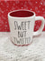 Rae Dunn "Sweet But Twisted" Candy Cane Mug Holiday Collection