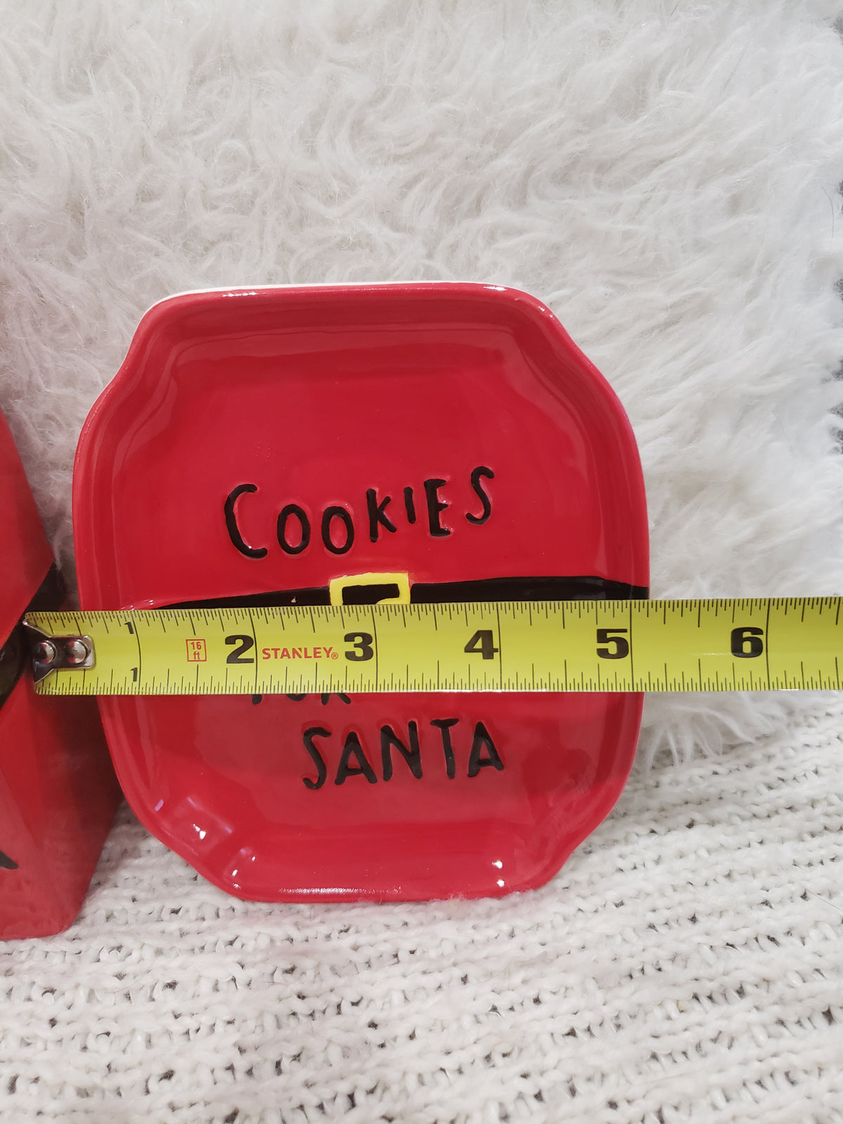 10 Strawberry Street &quot; &quot;Milk For Santa &amp; Cookies For Santa Jug and Dish Set of 2 Holiday Collection