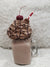 Pip Posh Design Faux Sweet Décor  Chocolate Cherry Whipped Milk Shake Collection