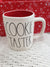 Rae Dunn " Cookie Taster" Holiday Mug Collection