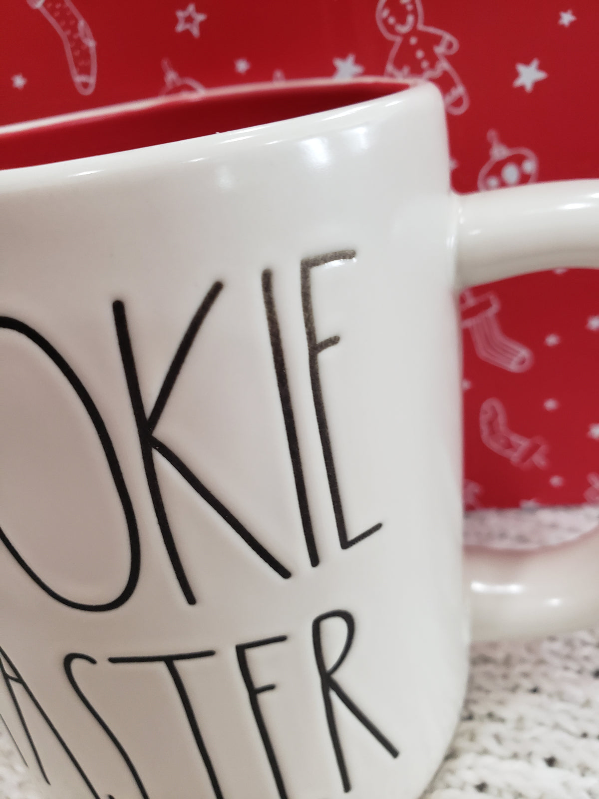 Rae Dunn &quot; Cookie Taster&quot; Holiday Mug Collection