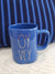 Rae Dunn "Oy Vey" Blue Mug Collection