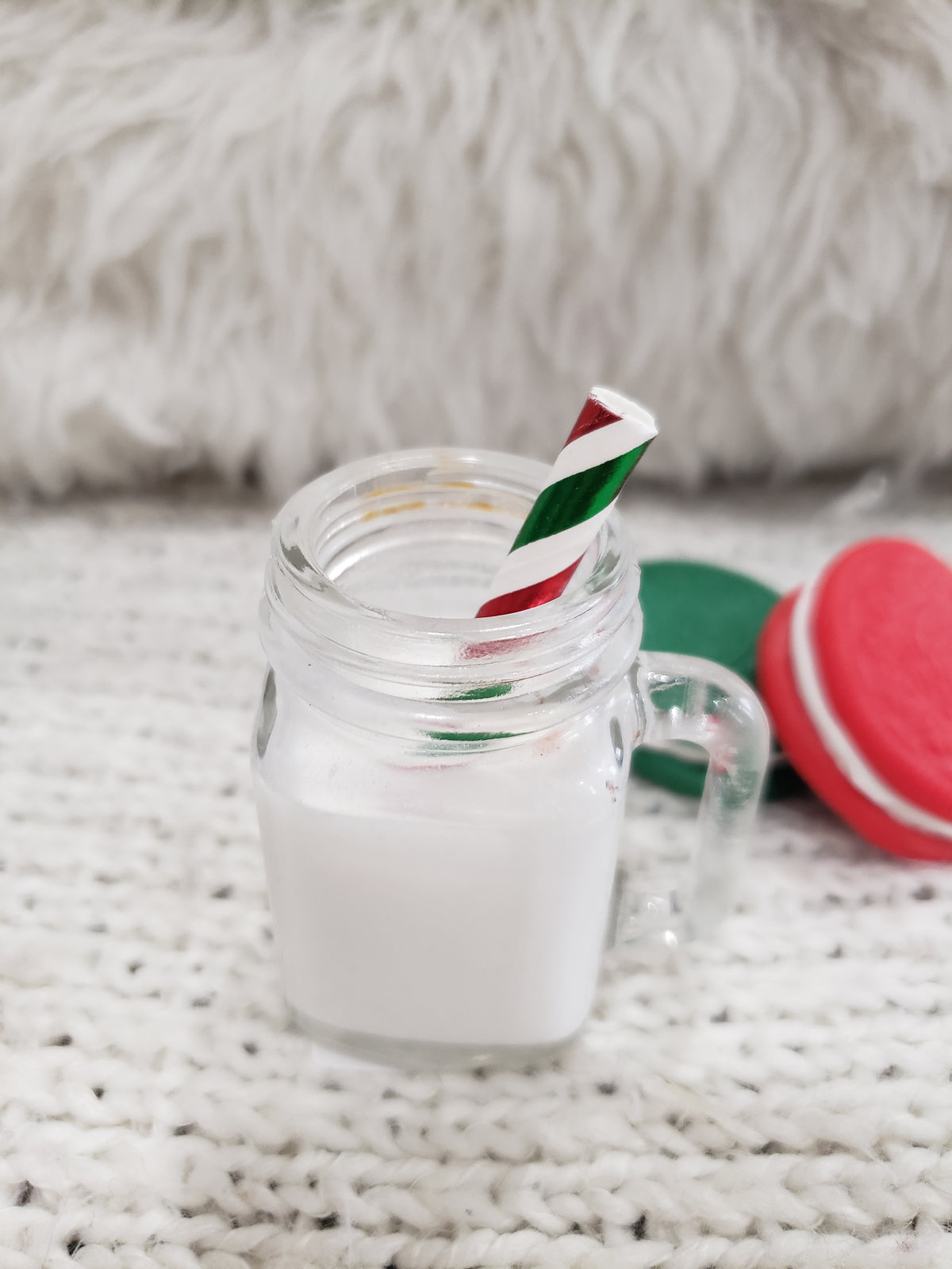 Pip Posh Design Faux Sweet Décor Mini Milk &amp; Oreo Cookies Holiday Collection