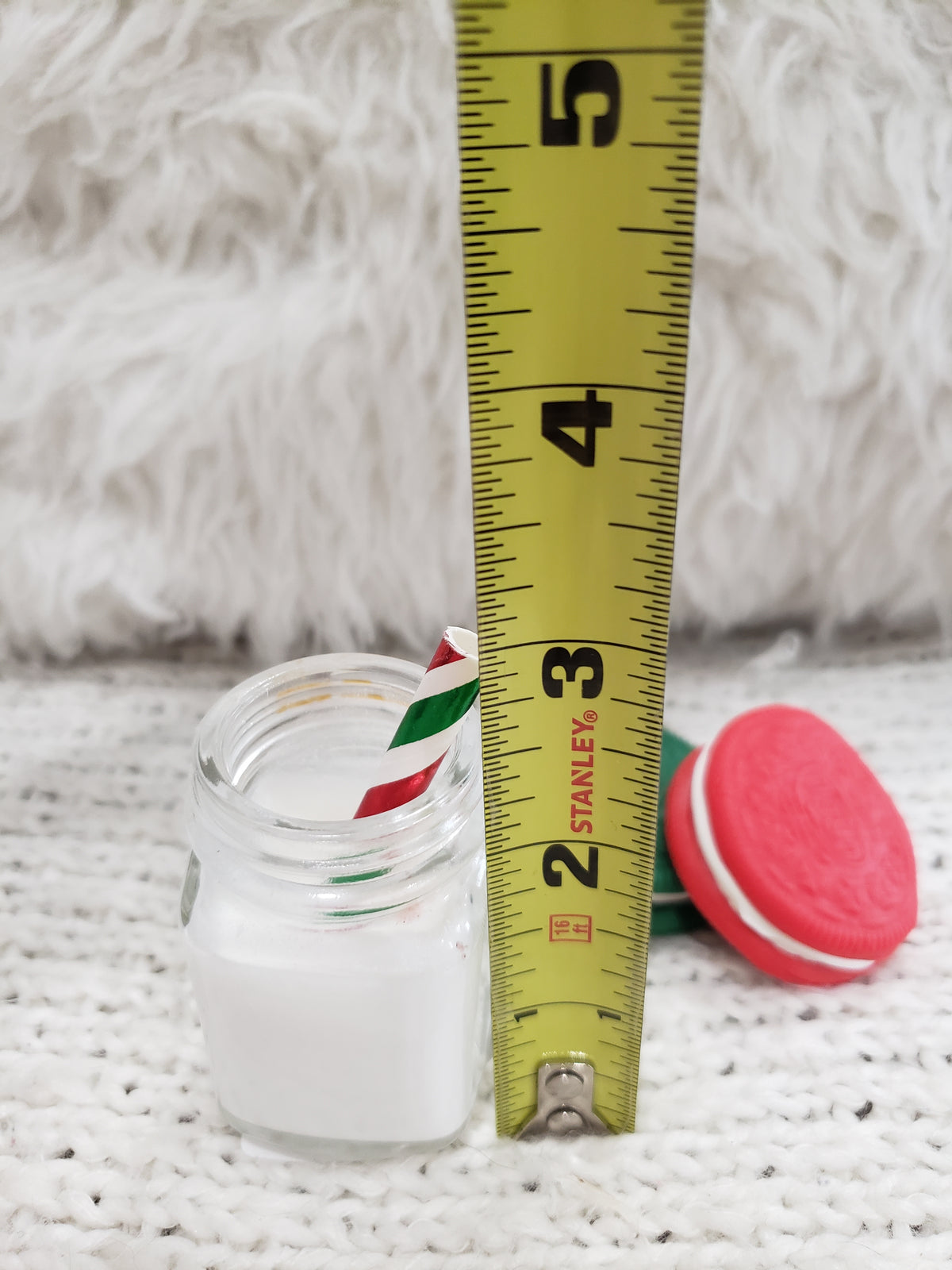 Pip Posh Design Faux Sweet Décor Mini Milk &amp; Oreo Cookies Holiday Collection